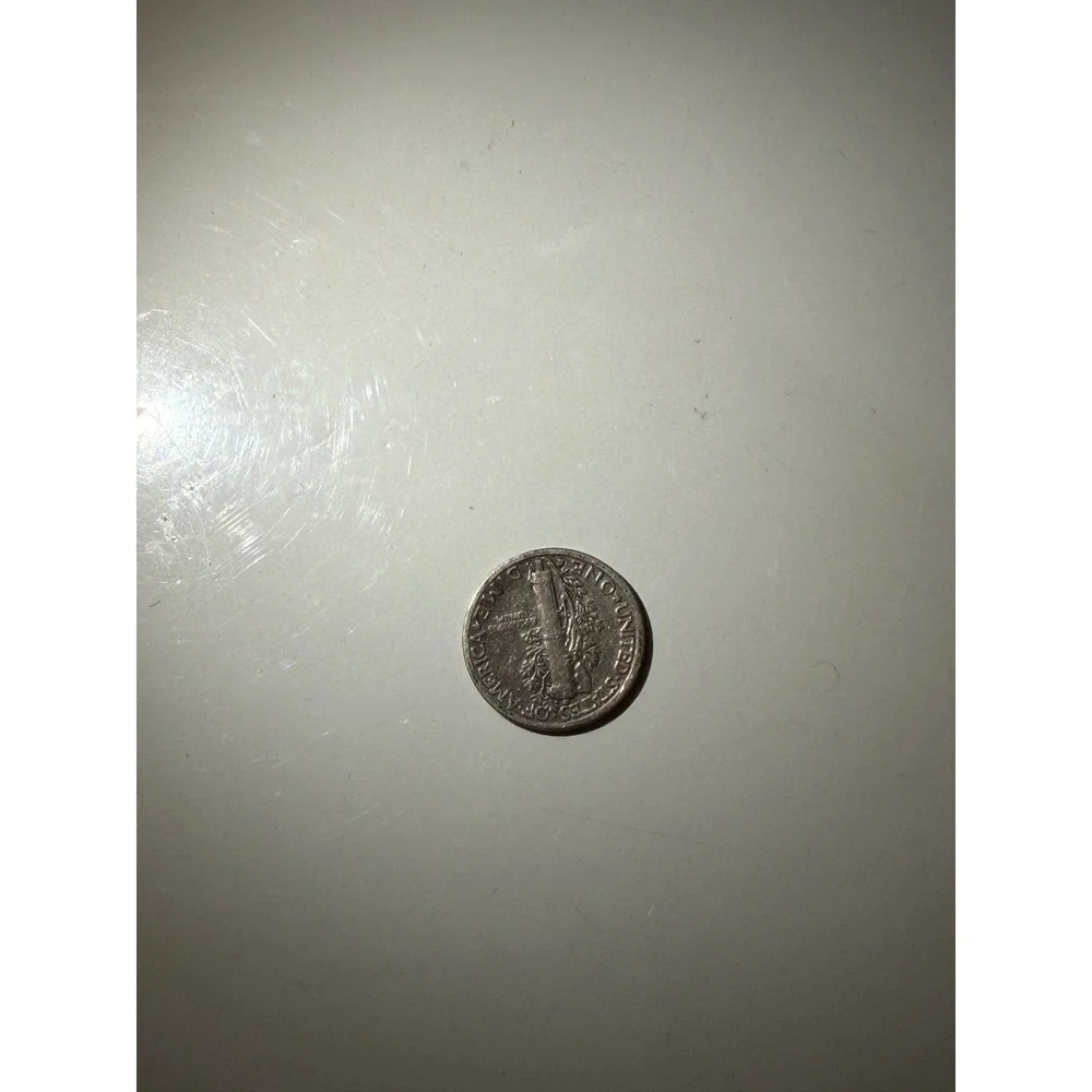1935 Mercury Dime 90% Silver Winged Liberty Head US Ten Cent Coin Philadelphia